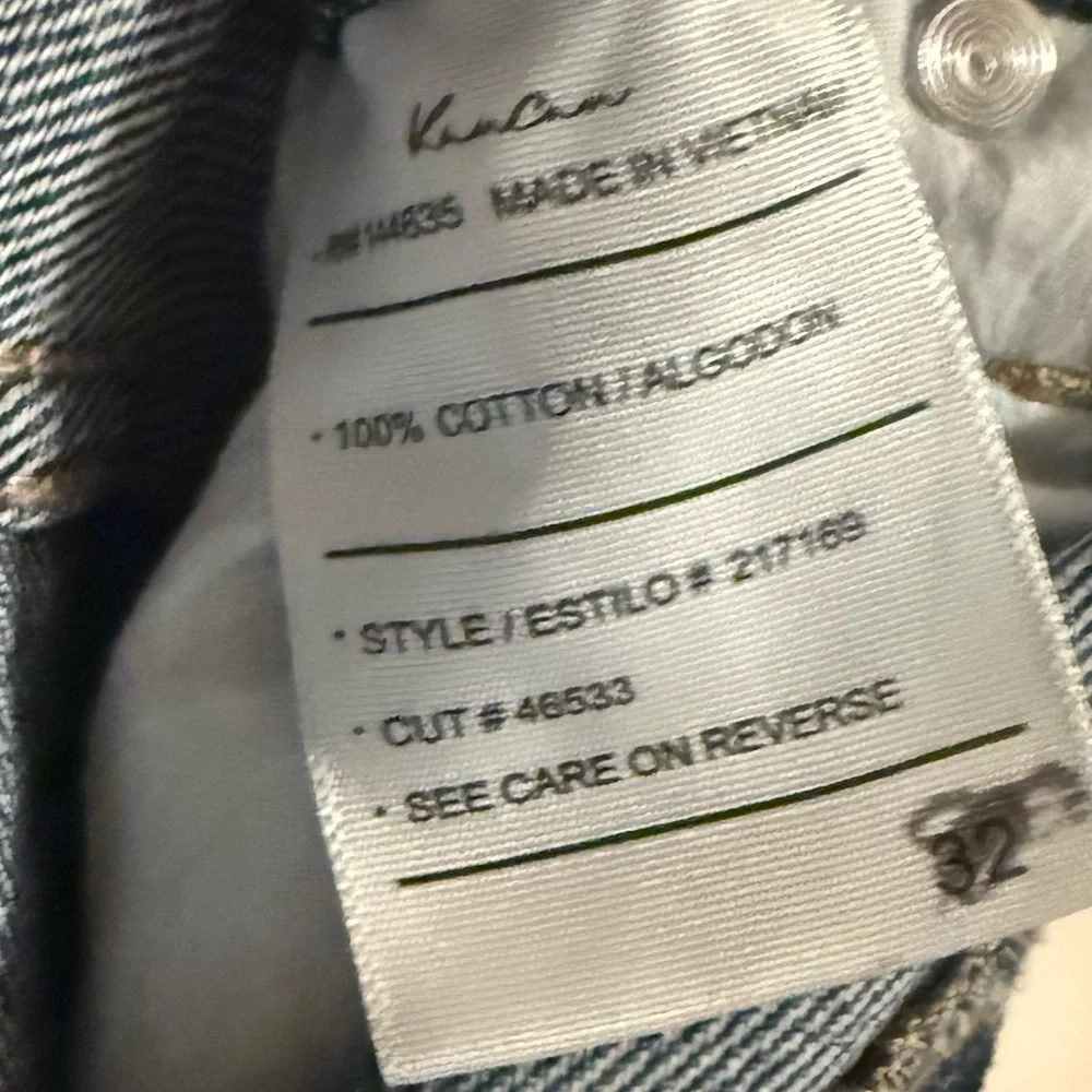 Kancan Distressed Straight Leg Jeans Size 32 | New Without Tags